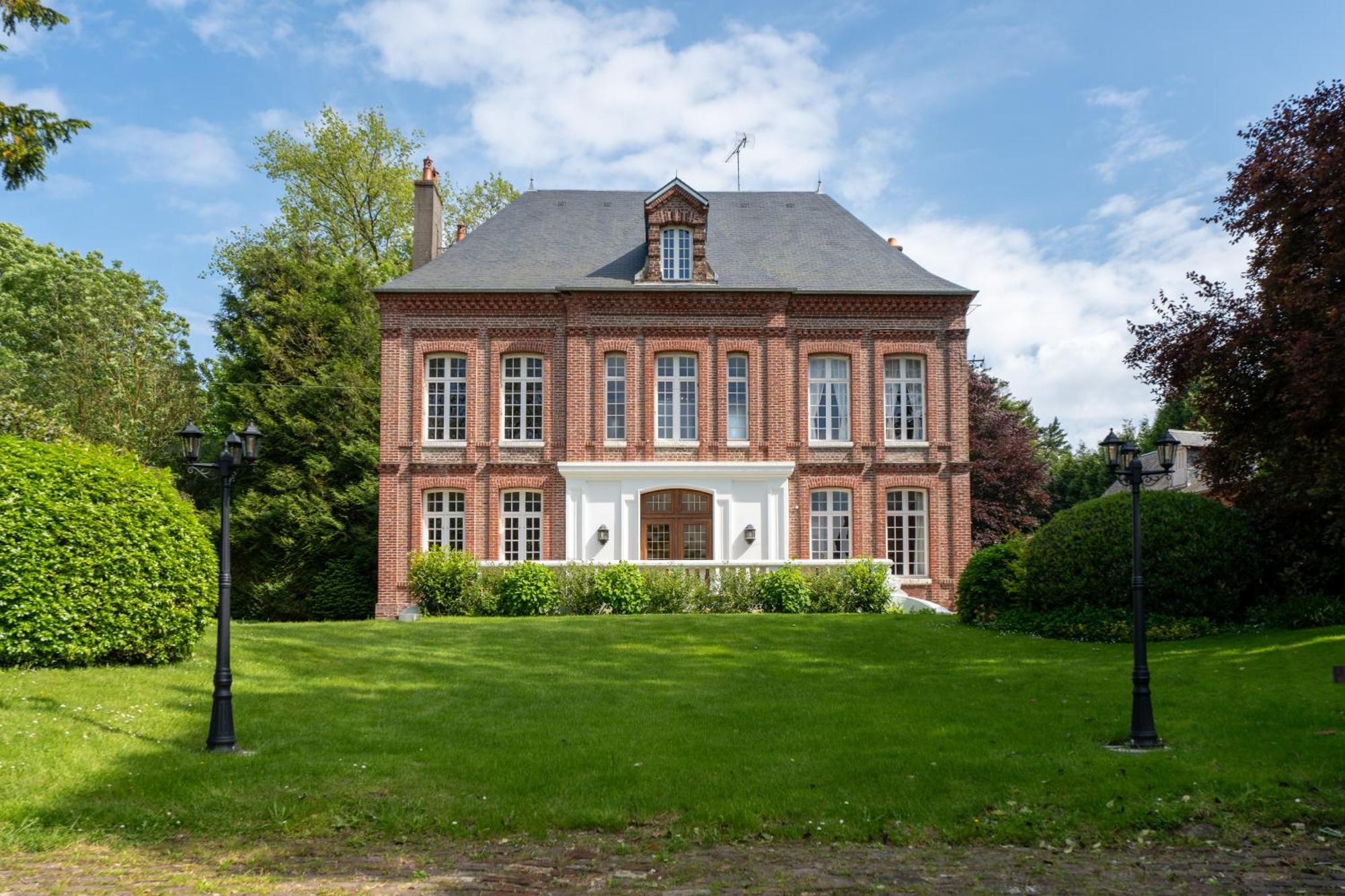 Bed and Breakfast Le Manoir De La Belle Epoque Bethencourt-sur-Mer Экстерьер фото