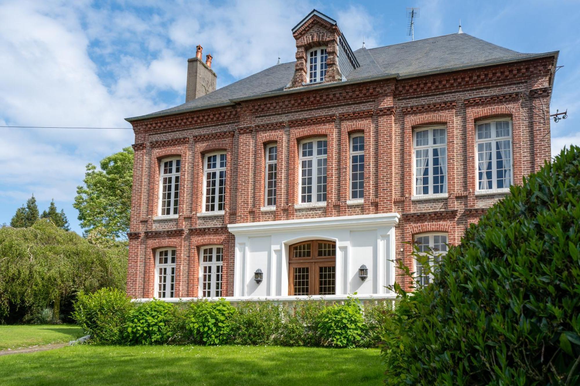 Bed and Breakfast Le Manoir De La Belle Epoque Bethencourt-sur-Mer Экстерьер фото